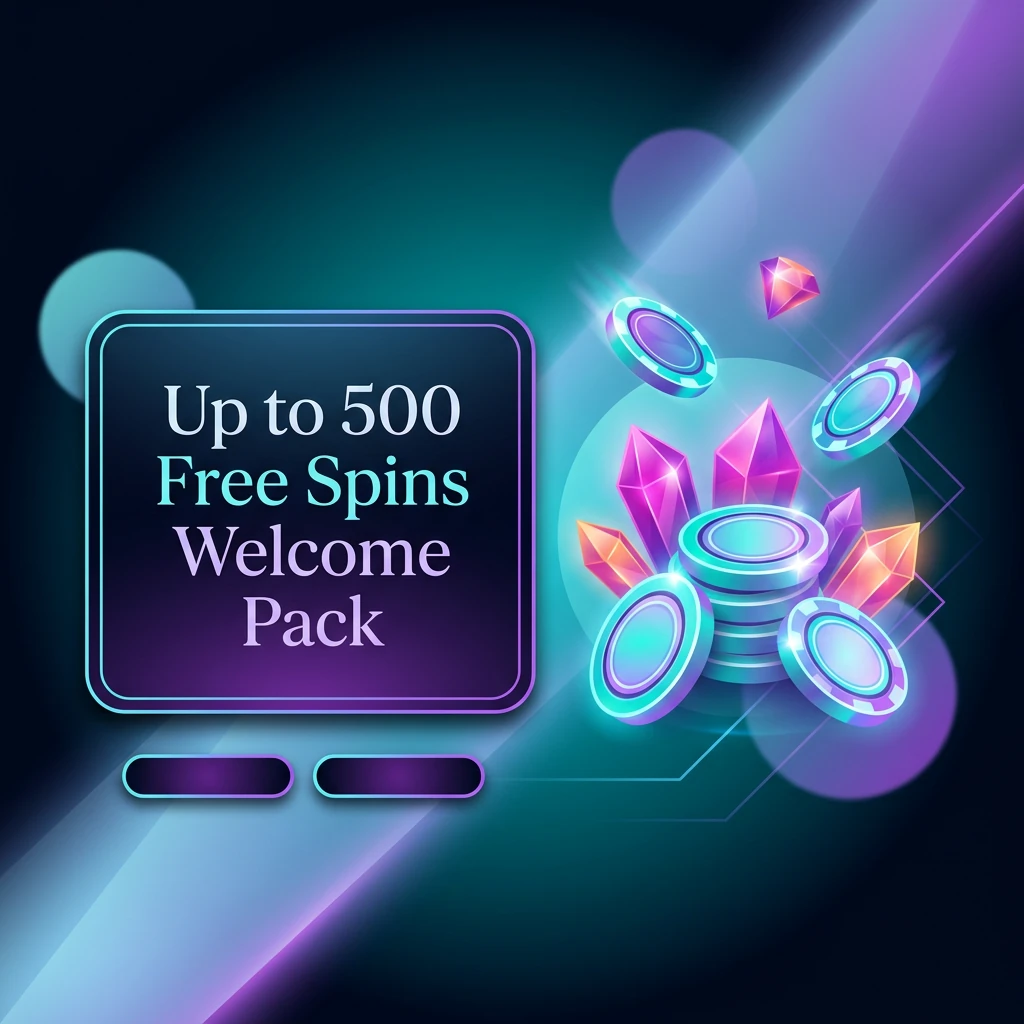 Up to 500 Free Spins Welcome Pack