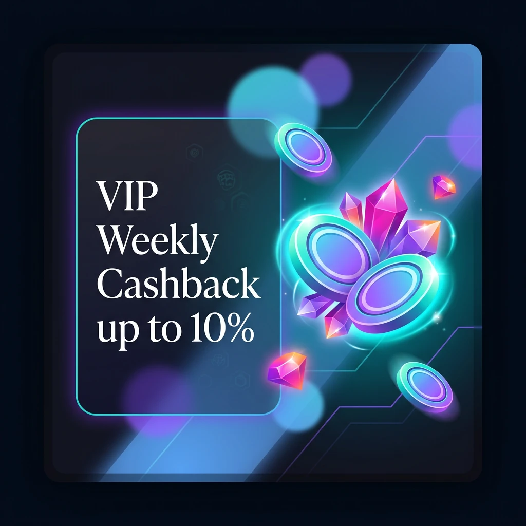 VIP Weekly Cashback up to 10%